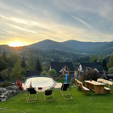 Villa Zawoja Nad Korona Z Jacuzzi Exterior foto